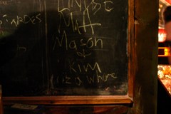 Chalkboard at Lovejoy's - Part 1