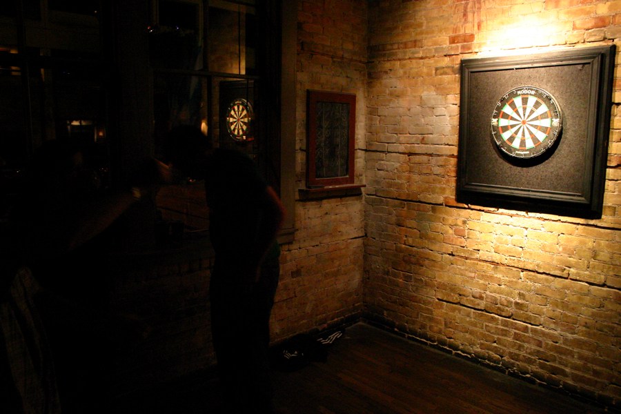 Mason and Dartboard at Gingerman - Part 2