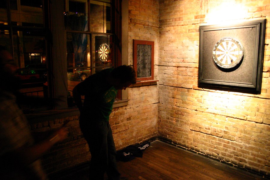 Mason and Dartboard at Gingerman - Part 3