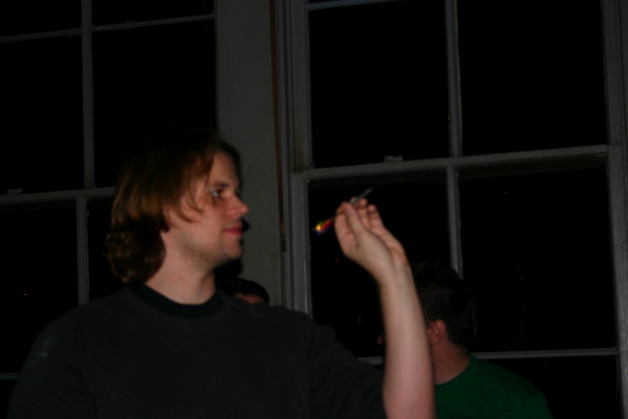 Josh Throwing Darts at Gingerman - Part 2