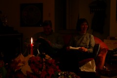 Mamie and Brian at the Family Xmas Party - Part 1