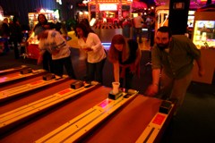 Kim and Cote' Skiballing at Zane's Birthday - Part 1